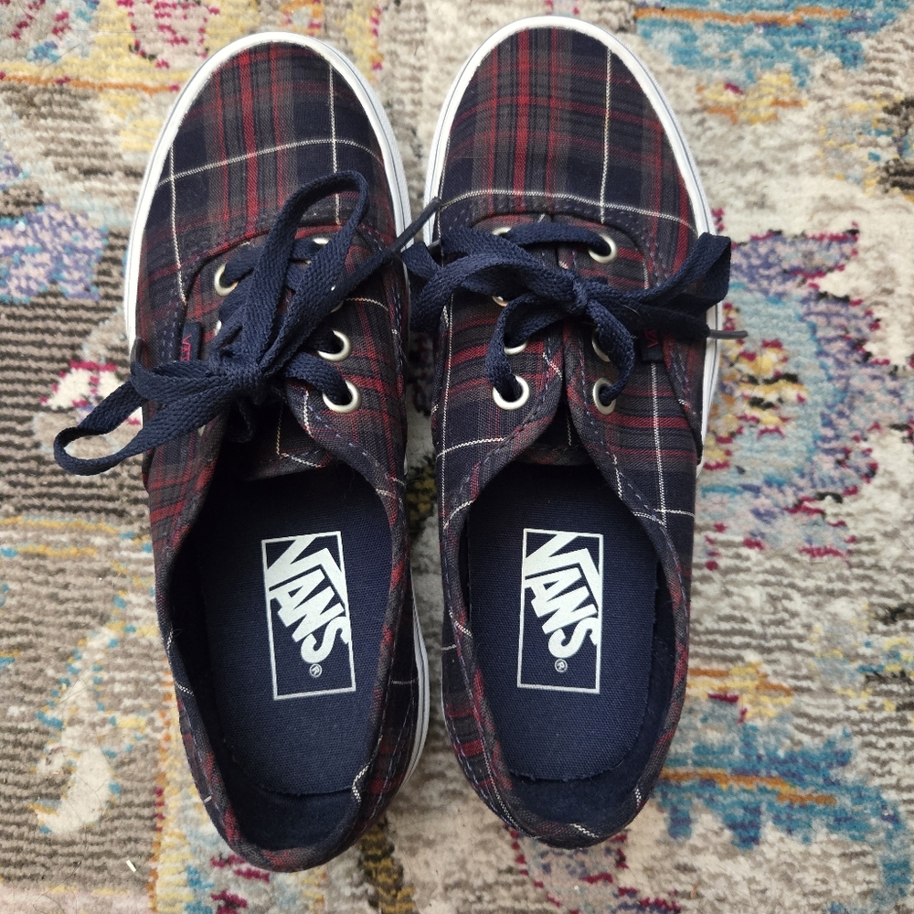Plaid Vans